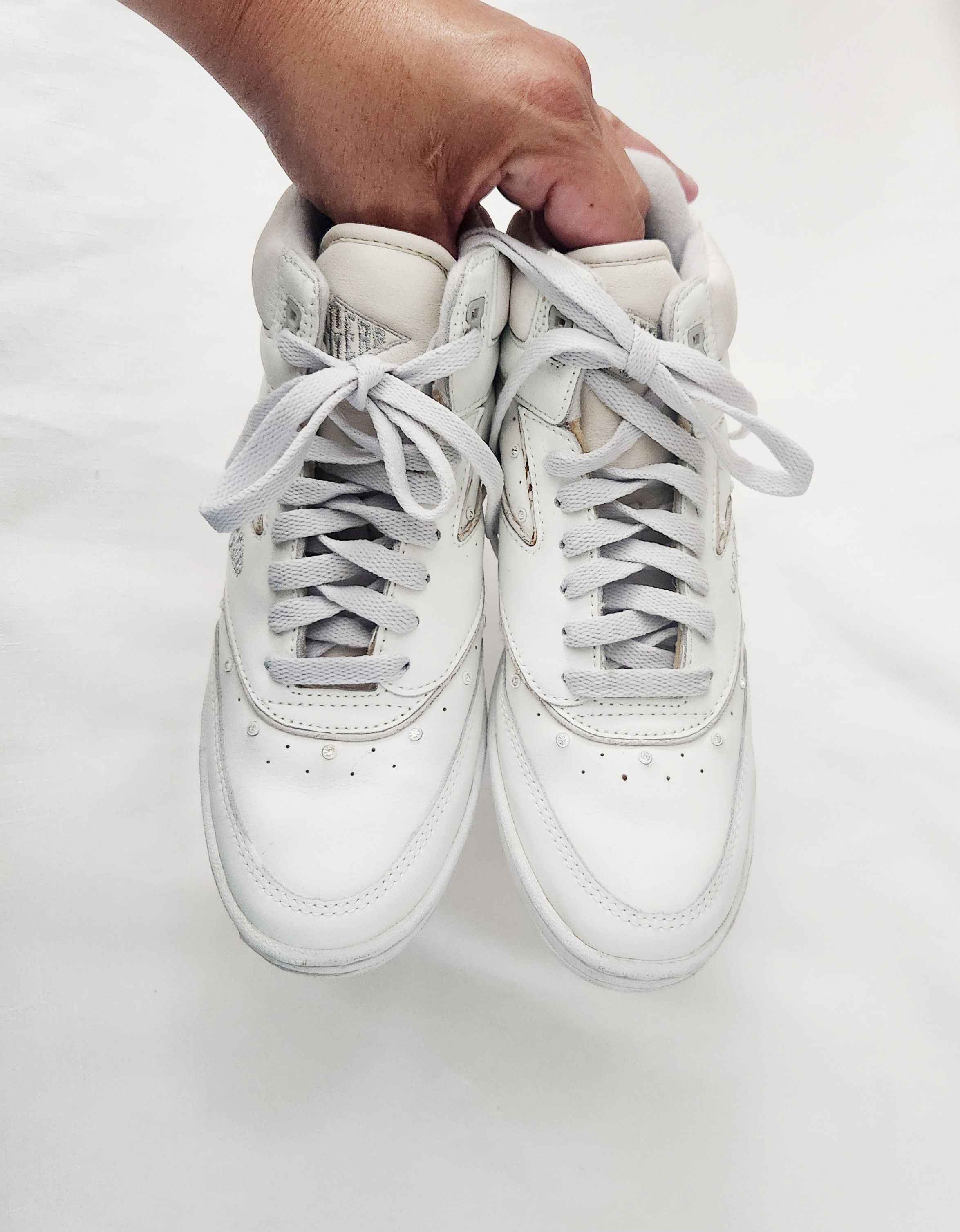 La Gear × Vintage L.A Gear Vintage Rare Womens Size 8 1993 Hi white rhinestone Size US 8 / IT 38 - 9 Thumbnail