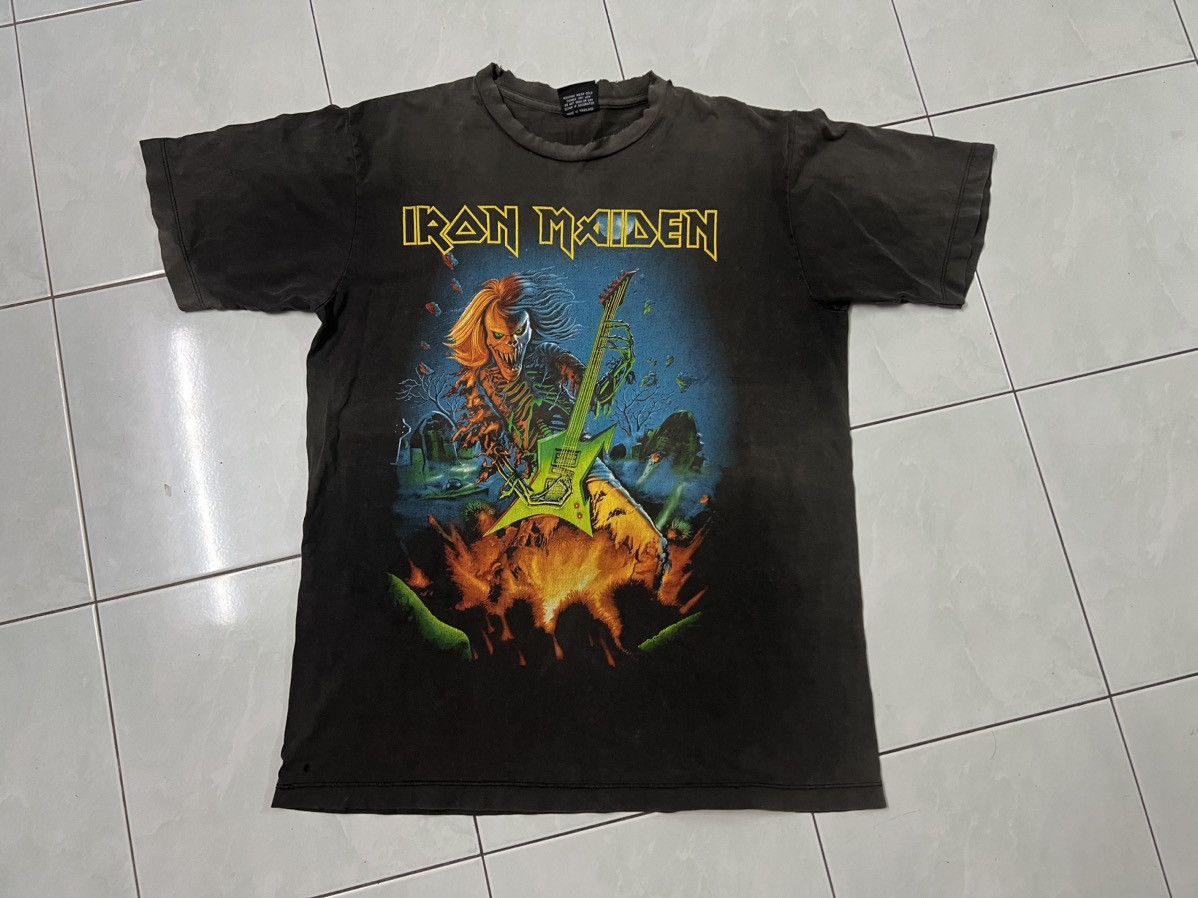Band Tees × Iron Maiden × Vintage Iron Maiden Size US L / EU 52-54 / 3 - 1 Thumbnail