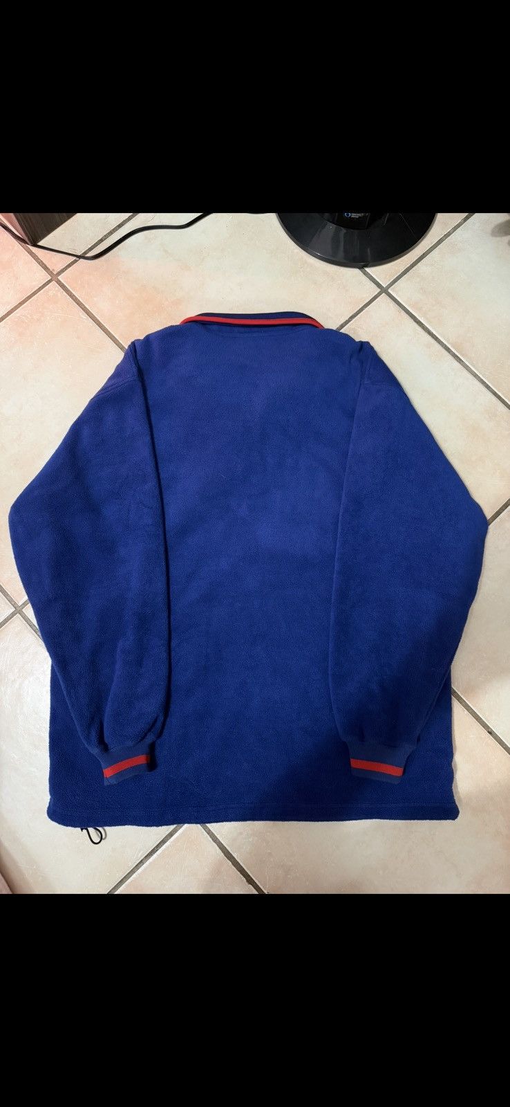 NFL Y2K NFL Giants Fleece Pullover Men's Size Large Size US L / EU 52-54 / 3 - 4 Thumbnail
