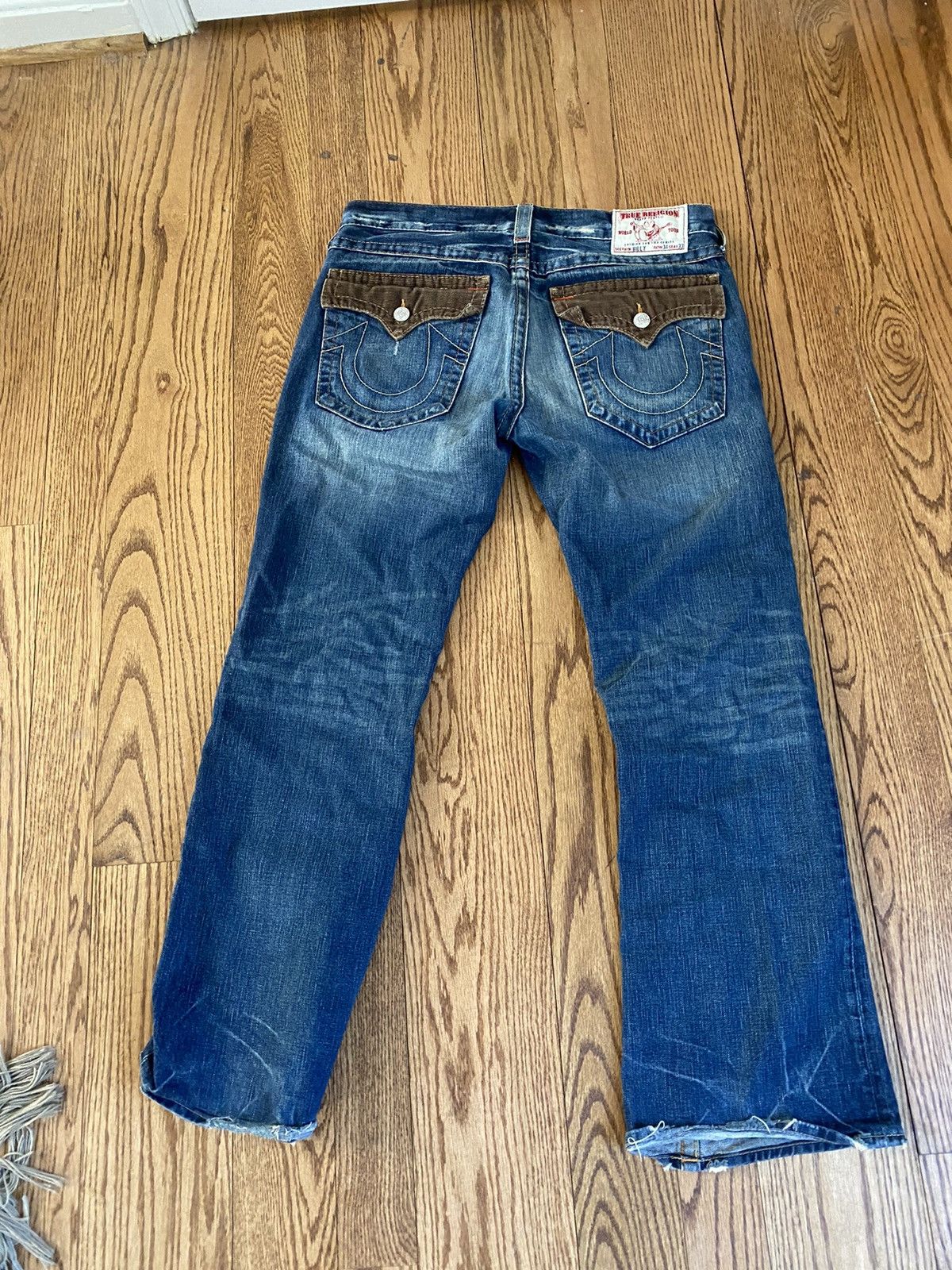 Other True Religion Made in USA Jeans with Corduroy Detailing Size US 38 / EU 54 - 2 Thumbnail