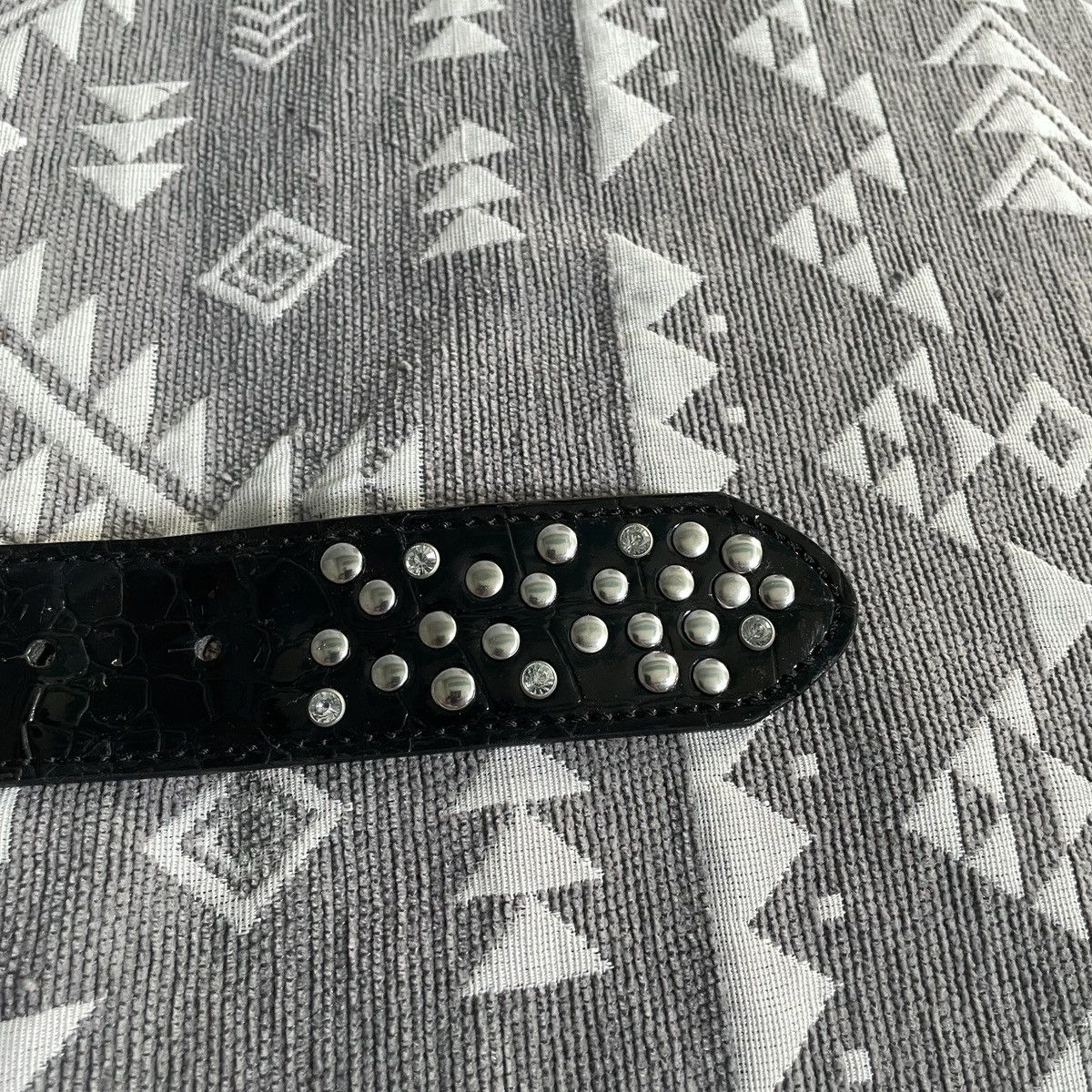 If Six Was Nine Vintage Y2k studded rhinestones buckle belts kapital style Size ONE SIZE - 5 Thumbnail