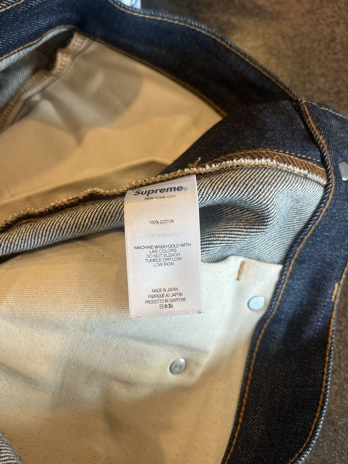 Supreme Supreme Rigid Baggy Denim Short Size US 32 / EU 48 - 8 Thumbnail