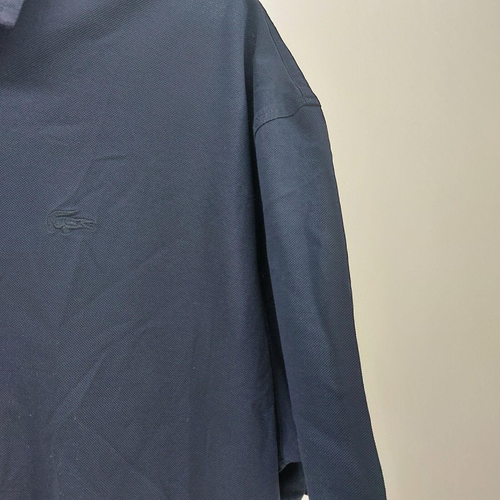 Lacoste Lacoste Navy Blue Polo Shirt Slim Size 8 Cotton Short 3XL Size US XXL / EU 58 / 5 - 5 Thumbnail