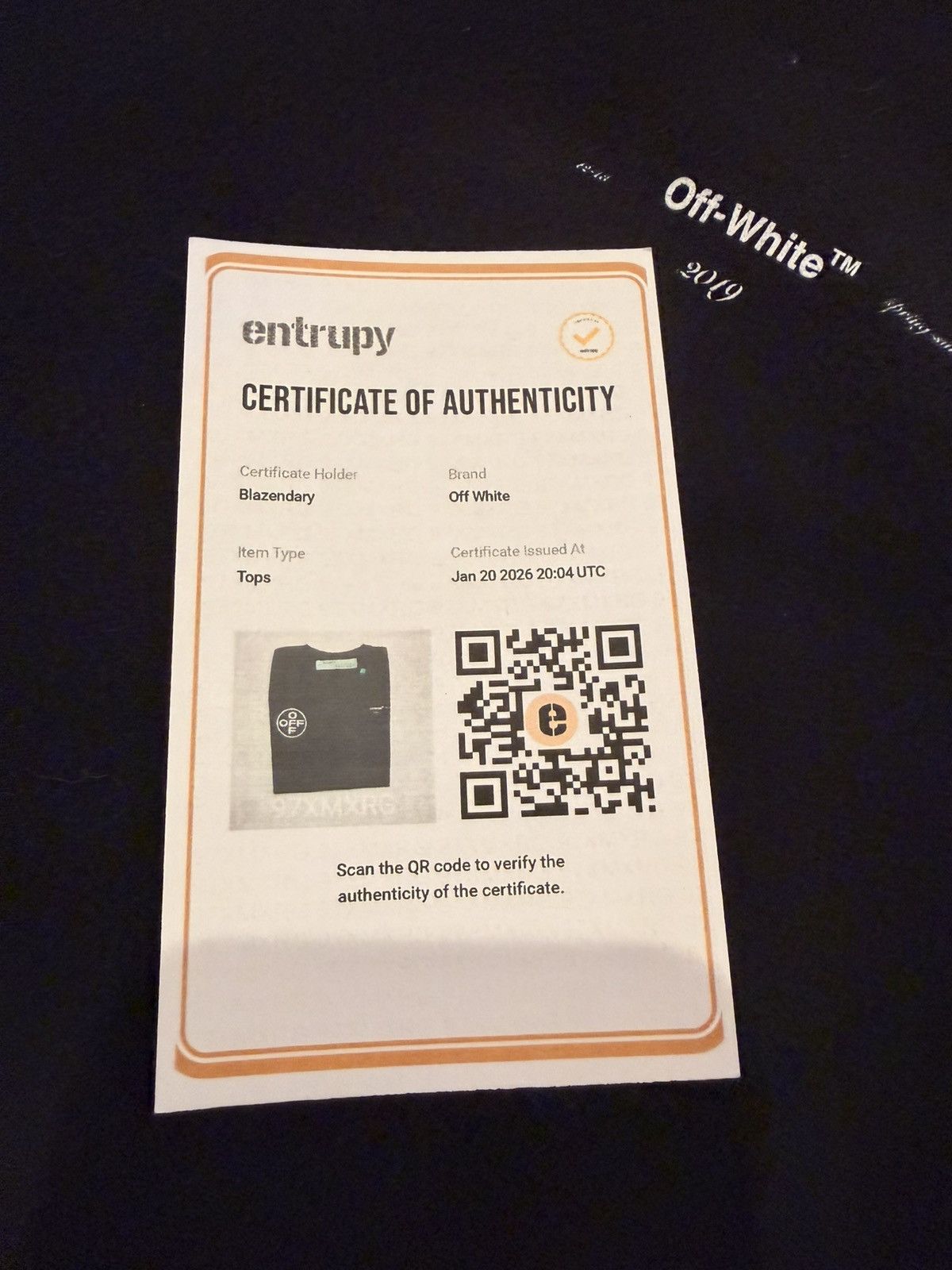 Off-White Ss2019 Stencil arrow Tee Size US M / EU 48-50 / 2 - 6 Thumbnail