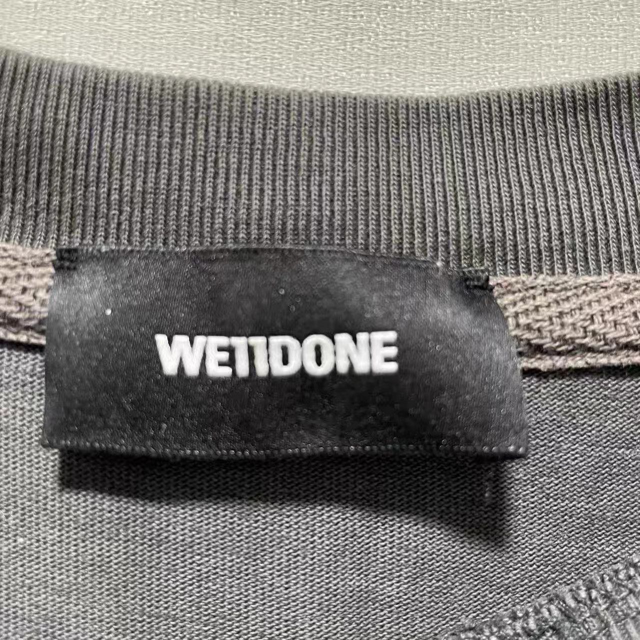 WE11DONE WE11DONE Logo Print Short Sleeve T-shirt K15 Size US S / EU 44-46 / 1 - 4 Thumbnail