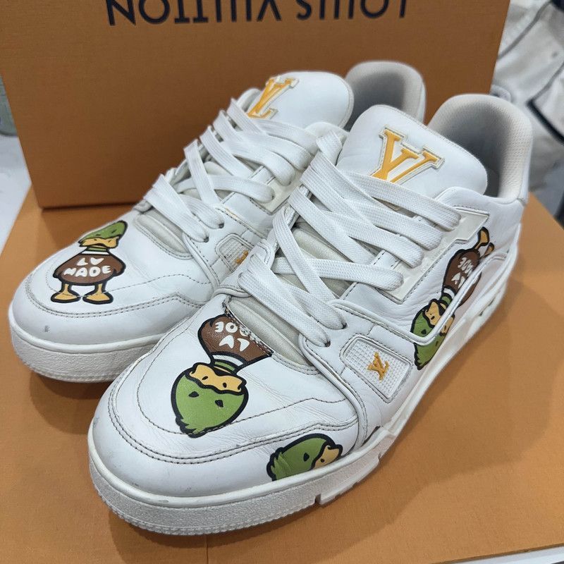 Louis Vuitton Nigo x Louis Vuitton Stylish Low-Top Trainer -2505 Size US 8 / IT 38 - 1 Thumbnail