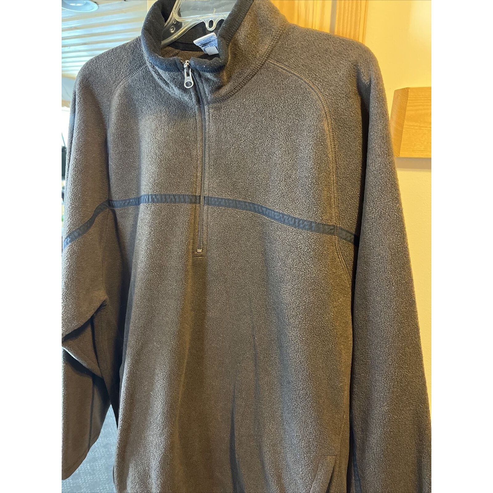 Old Navy Old Navy Men’s XXL Brown LS 1/4 Zip Polyester Fleece Jacket Size US XXL / EU 58 / 5 - 5 Thumbnail