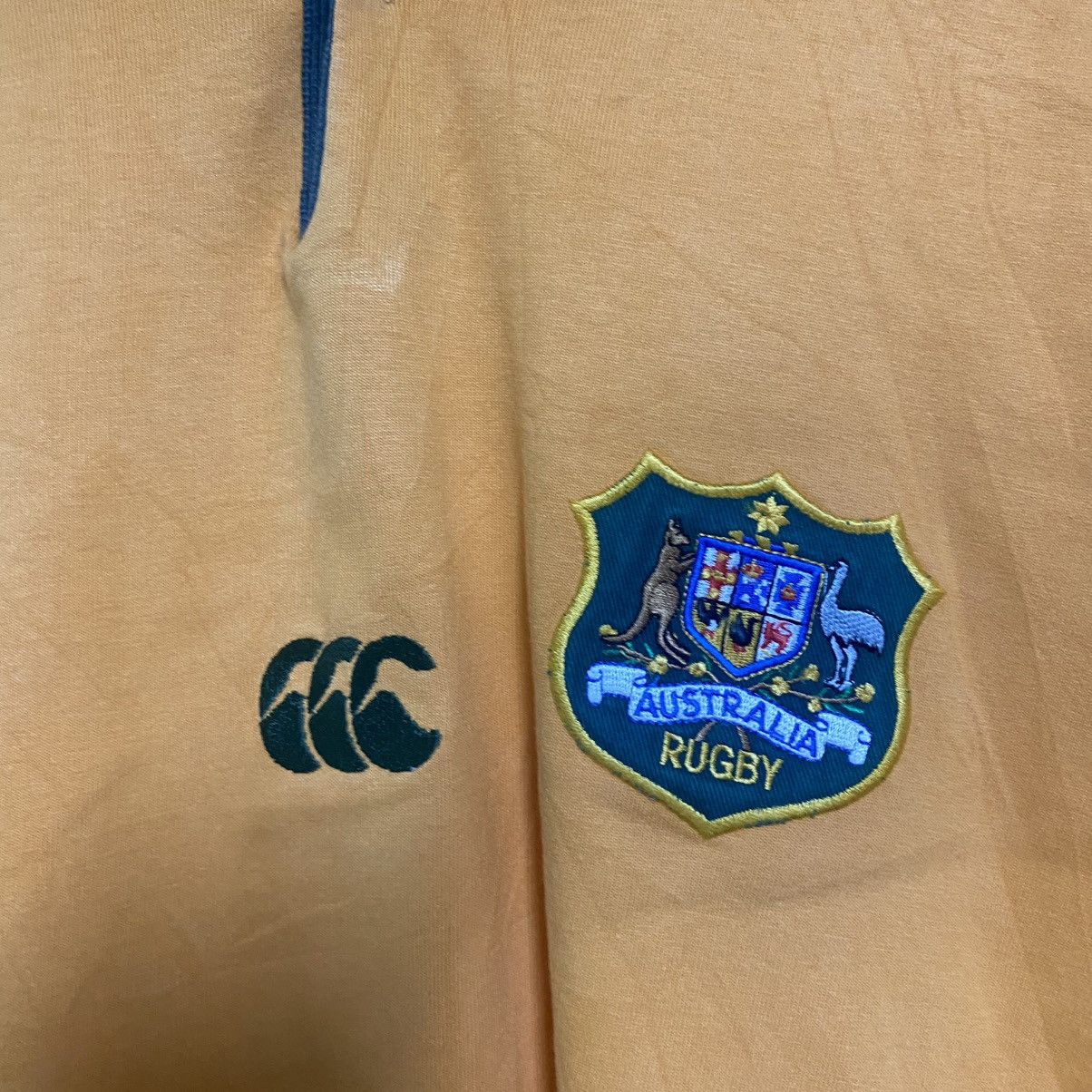 Canterbury of New Zealand Vintage 90s Australia Rugby Wallabies Shirt Canterbury Size US M / EU 48-50 / 2 - 10 Thumbnail