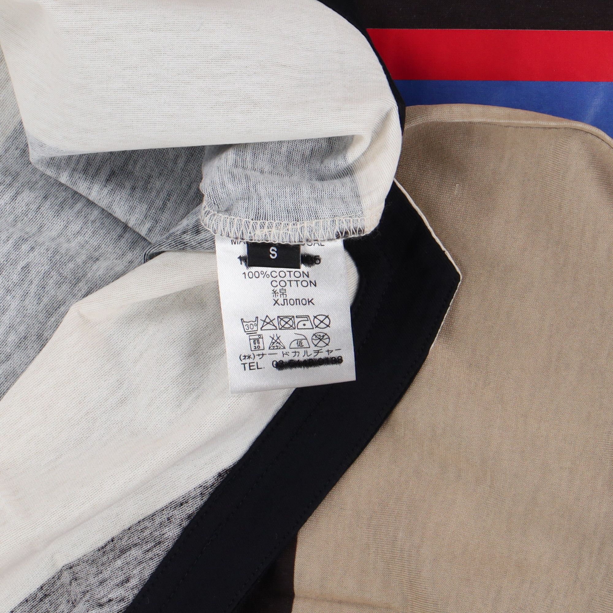 Givenchy Multicolour Striped Flag Print Oversized T-Shirt Size US S / EU 44-46 / 1 - 6 Thumbnail