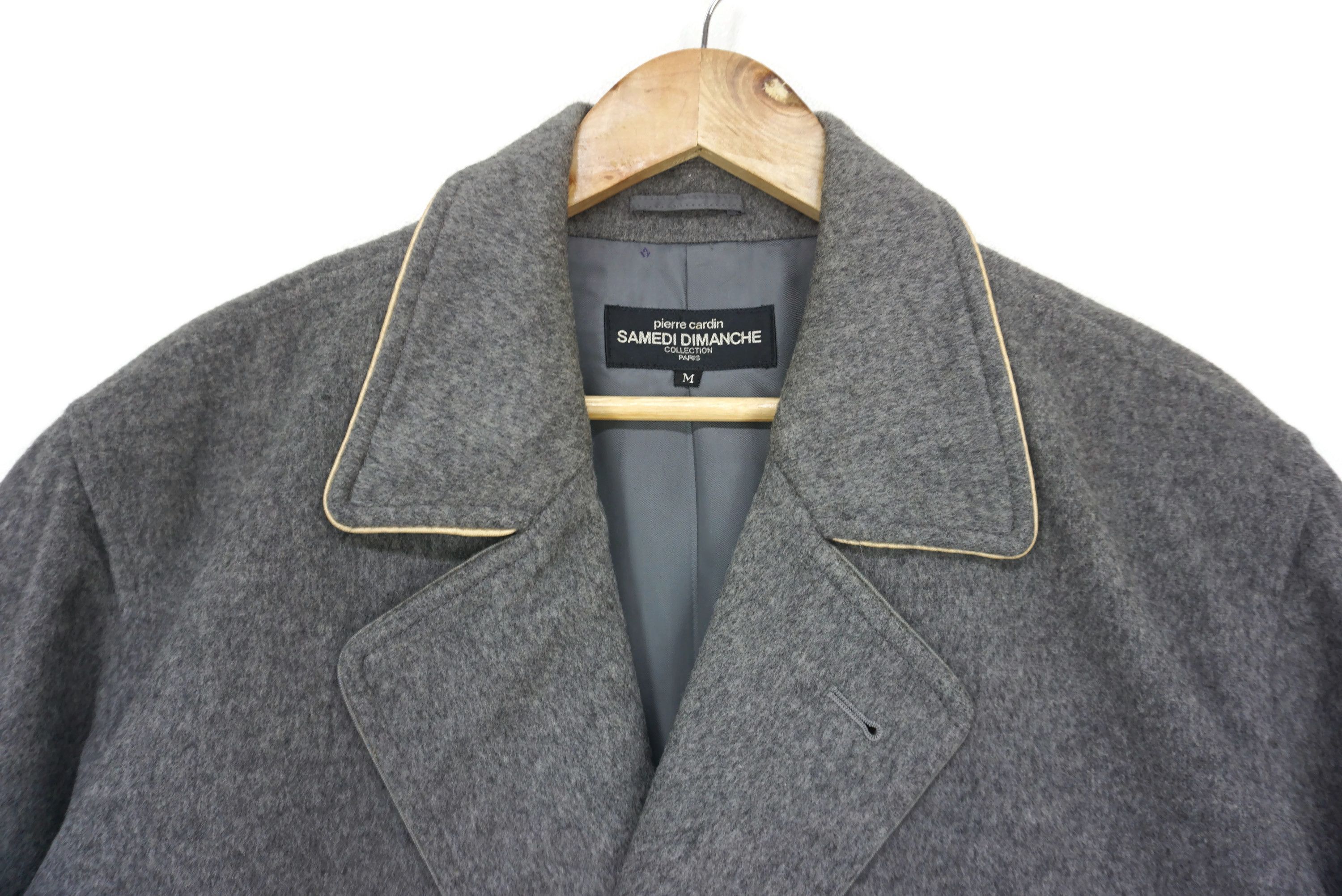 Pierre Cardin Samedi Dimanche Tyrol Alpaca Loden New Wool Coat Jacket Size US M / EU 48-50 / 2 - 4 Thumbnail