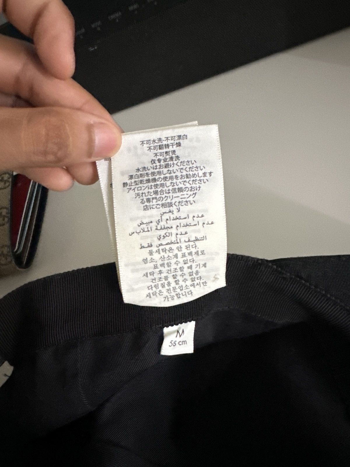 Gucci GG canvas baseball hat with Web Size ONE SIZE - 7 Thumbnail