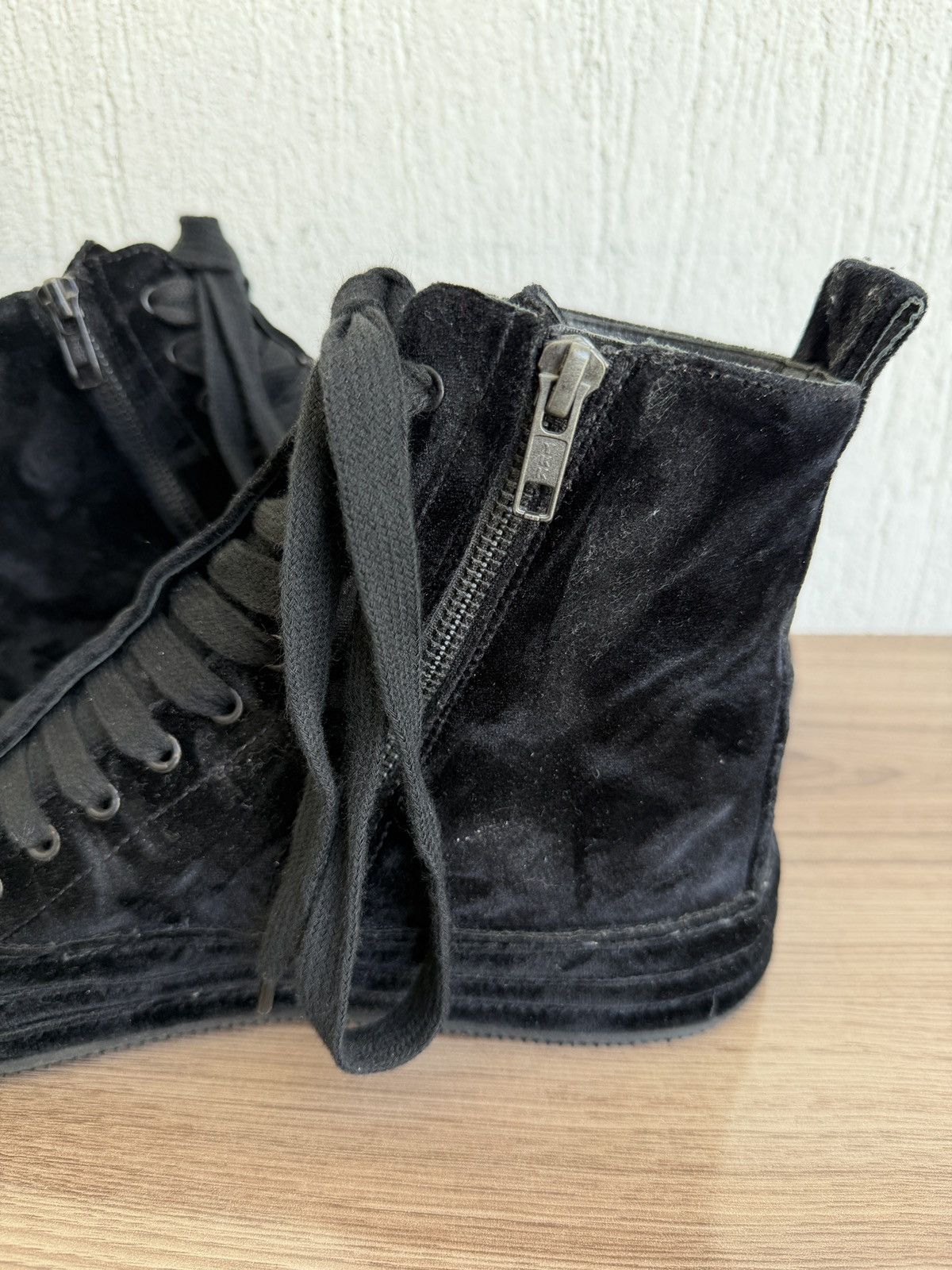 Ann Demeulemeester 🕷️Scamosciato velvet sneaker Size US 8.5 / EU 41-42 - 16 Thumbnail