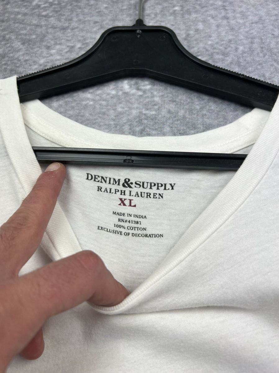 Denim & Supply Ralph Lauren Denim & supply Ralph Lauren logo T-shirt Size US XL / EU 56 / 4 - 4 Thumbnail