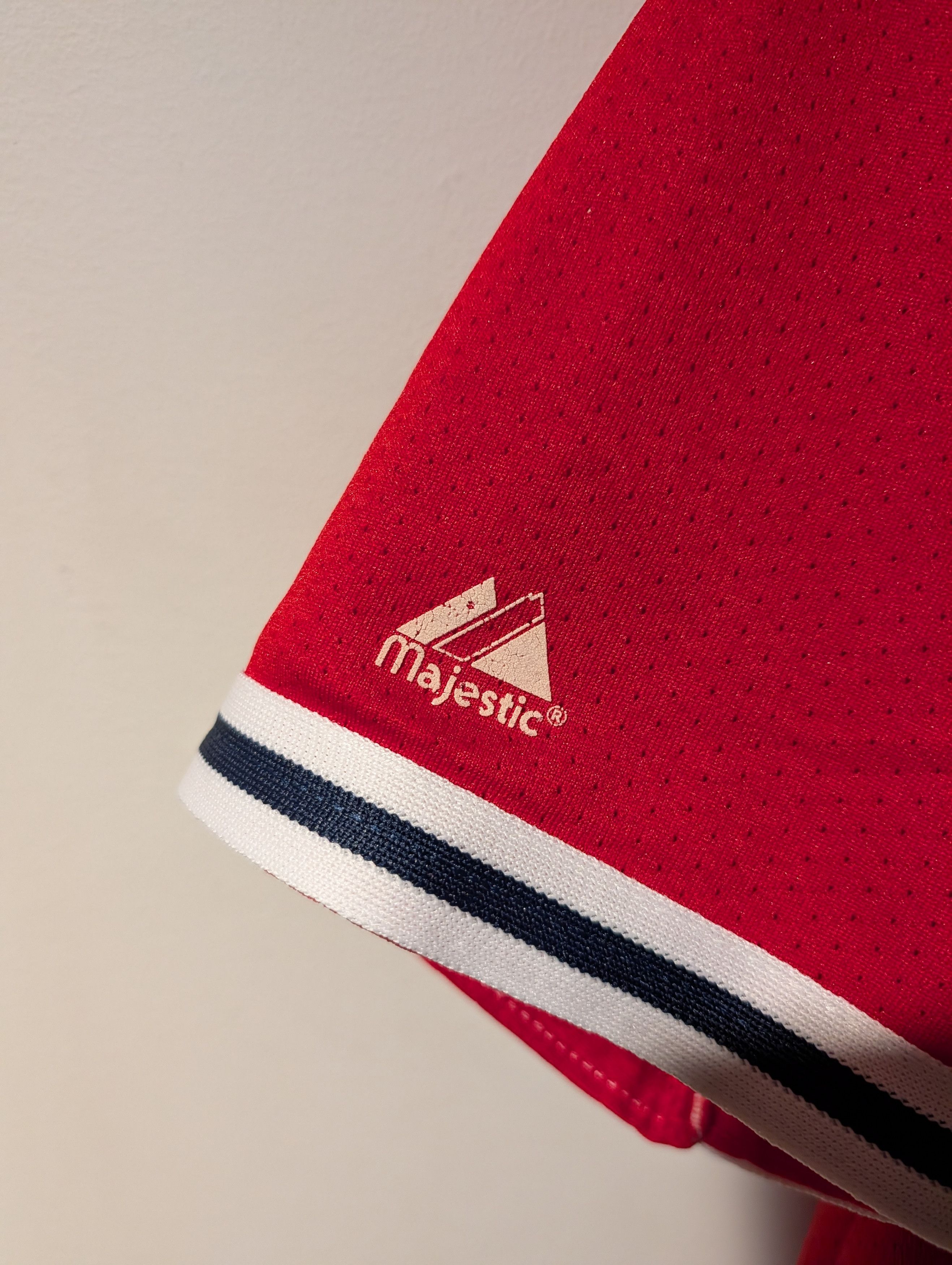 Majestic Vintage Y2K Boston Red Sox MLB Majestic Hillenbrand Jersey Size US L / EU 52-54 / 3 - 5 Thumbnail