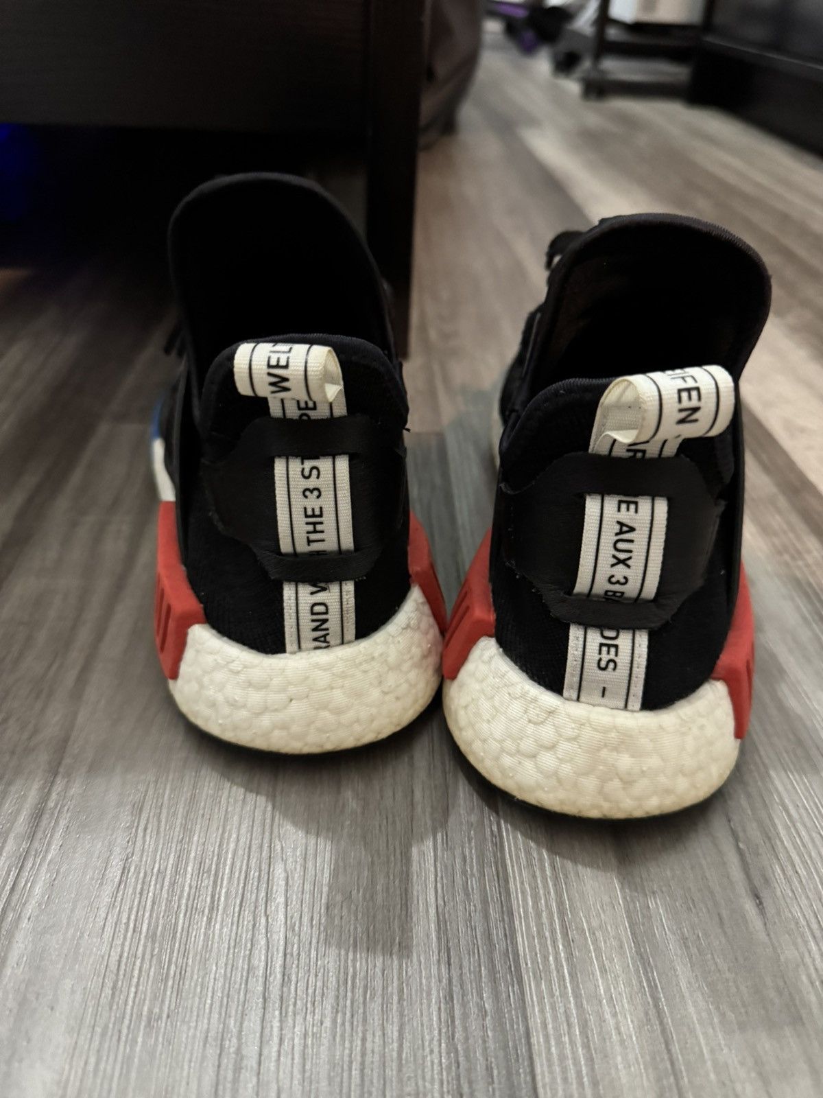 Adidas Adidas NMD XR1 OG BLACK Size US 9.5 / EU 42-43 - 4 Thumbnail