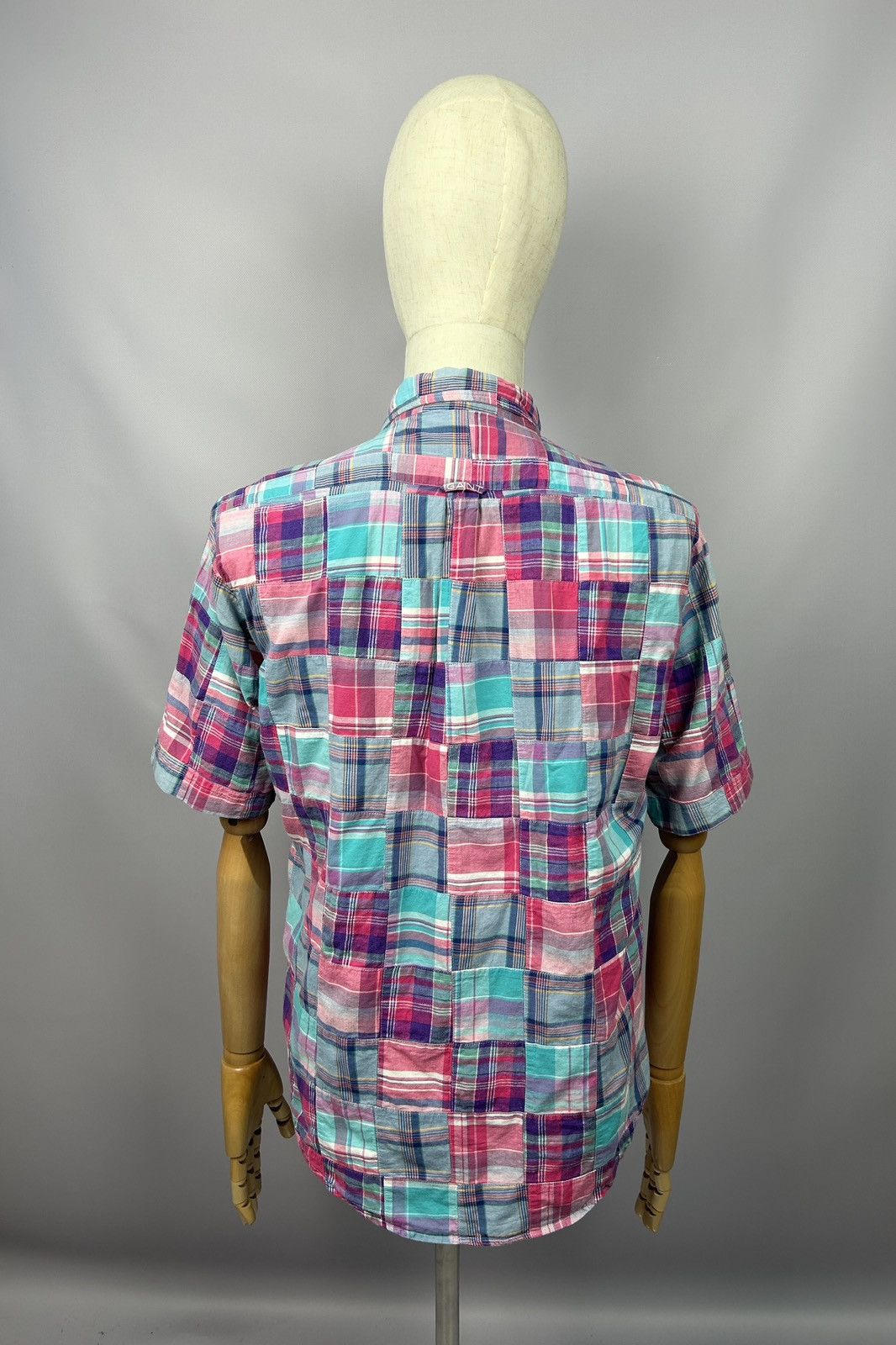 Gant GANT Forbet Madras Patches linen blend short sleeve shirt M Size US M / EU 48-50 / 2 - 6 Thumbnail