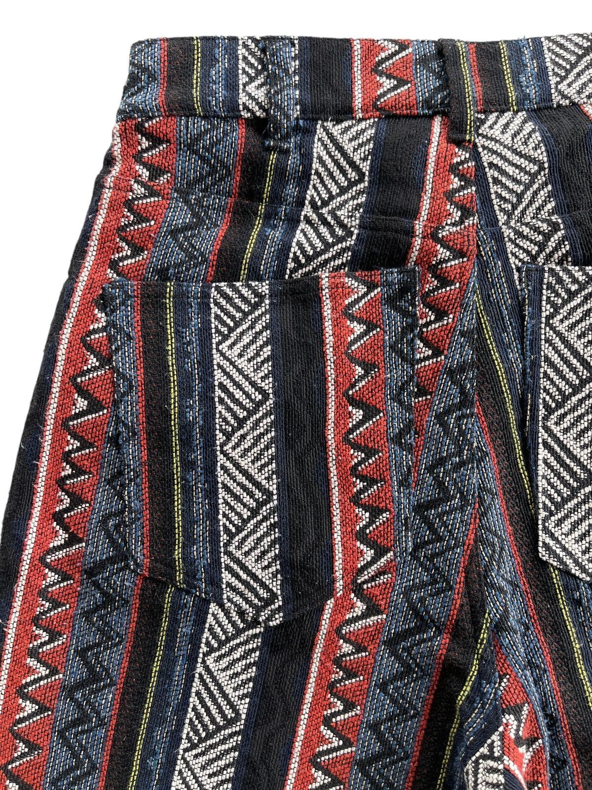 Vintage Vintage Fafatt Rockabilly Printed High Waist Pants Size 28" / US 6 / IT 42 - 7 Thumbnail