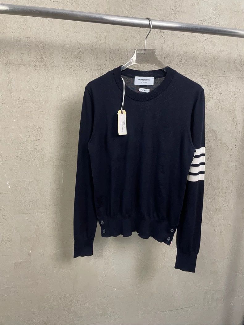 Thom Browne Thom Browne size40 Wool knitting sweater Size US XXS / EU 40 - 1 Thumbnail