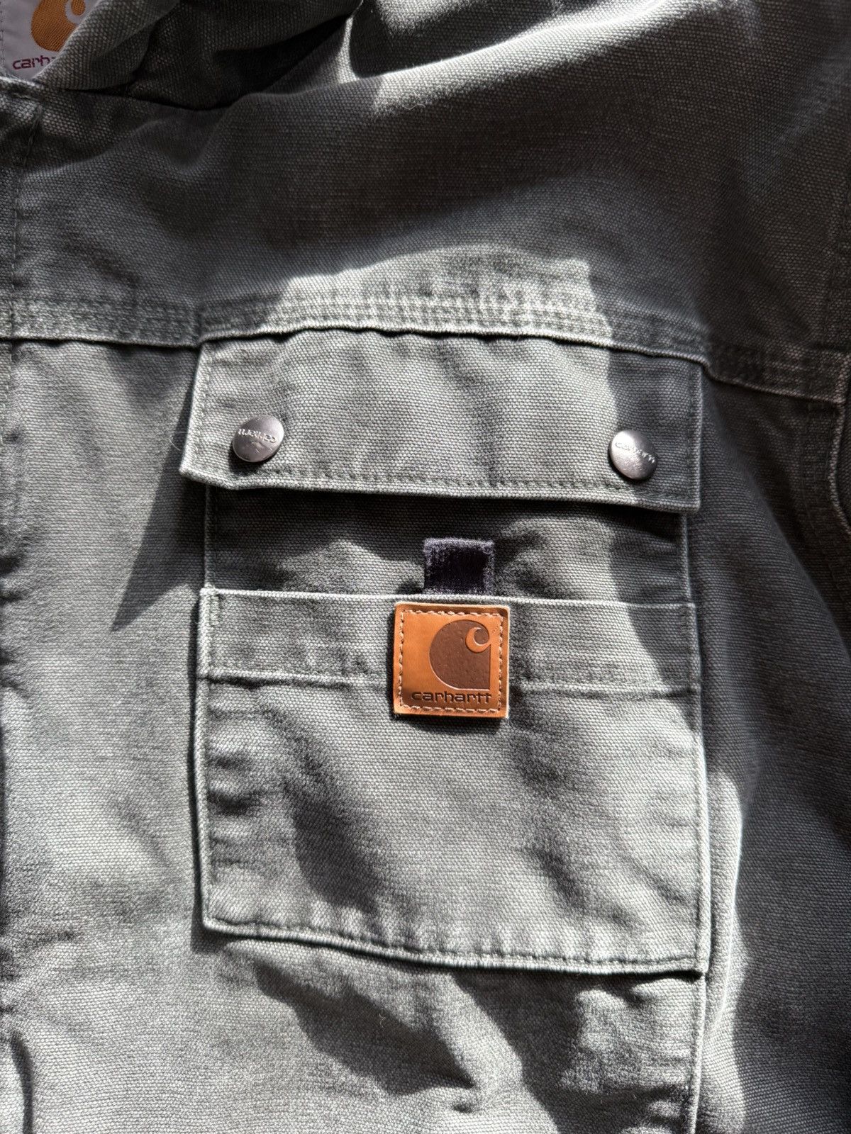 Carhartt Carhartt Sherpa-Lined Hooded Work Jacket Size US XXL / EU 58 / 5 - 2 Thumbnail
