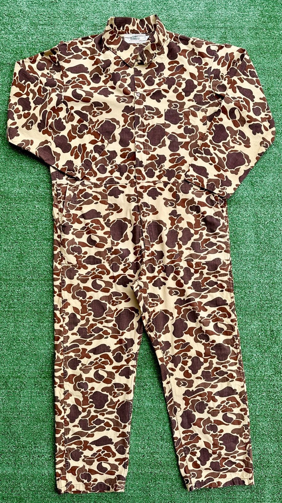Redhead Vintage Redhead Duck Camo Coveralls Size US L / EU 52-54 / 3 - 1 Thumbnail