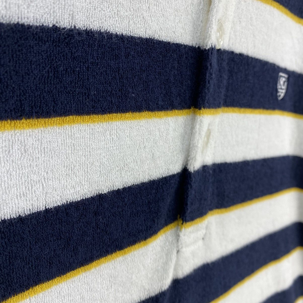 Japanese Brand Vintage Kent In tradition Half Button Stripe Design Size US S / EU 44-46 / 1 - 9 Thumbnail