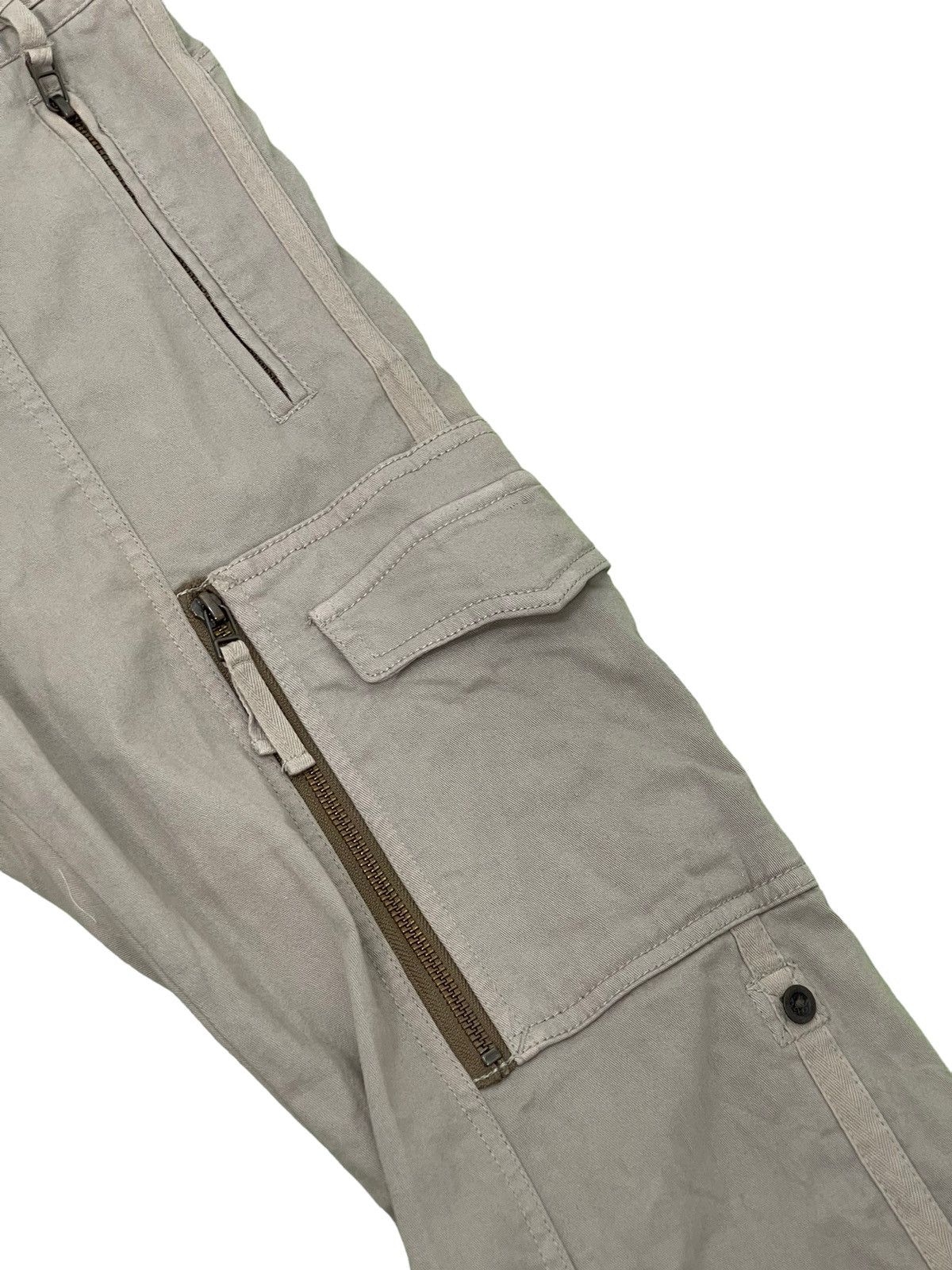 5351 POUR LES HOMMES Japan Brand 5351 Pour Les Hommes Cropped Cargo Pant Slim Size US 30 / EU 46 - 5 Thumbnail