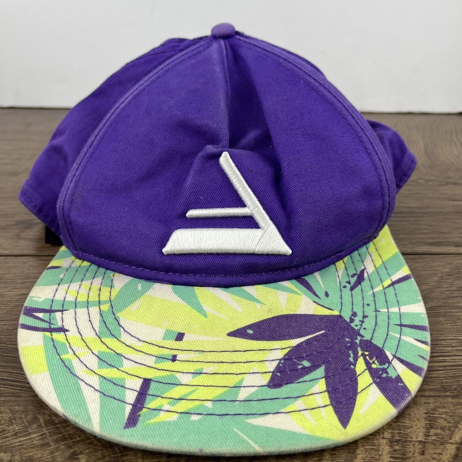 Other Palm Tree Hat Pyramid Purple Hat Adjustable Adult Size Hat P Size ONE SIZE - 4 Thumbnail