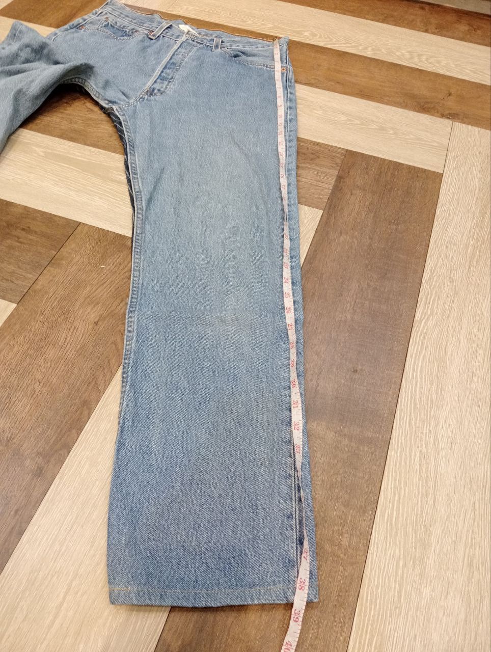 Levi's VINTAGE LEVI'S 501 X SONIC LAB REBUILD JEANS - SIZE 32 Size 31" - 18 Thumbnail