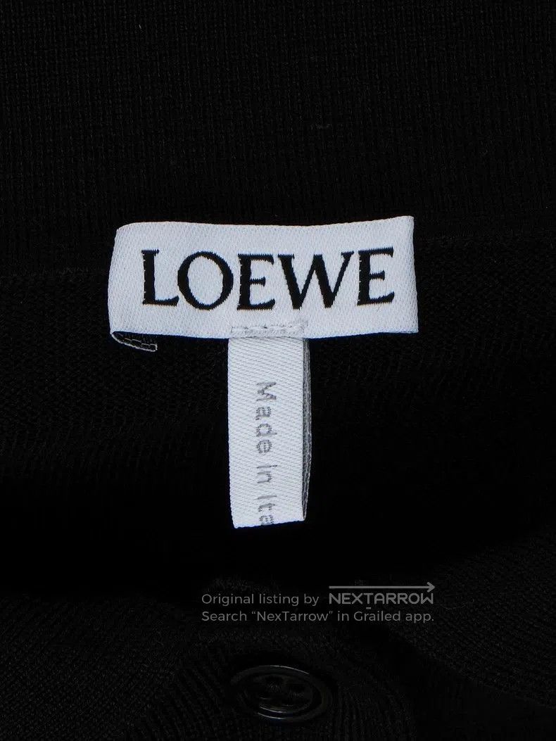 Loewe LOEWE Short Silk Blend Polo Knit. Size US S / EU 44-46 / 1 - 8 Thumbnail