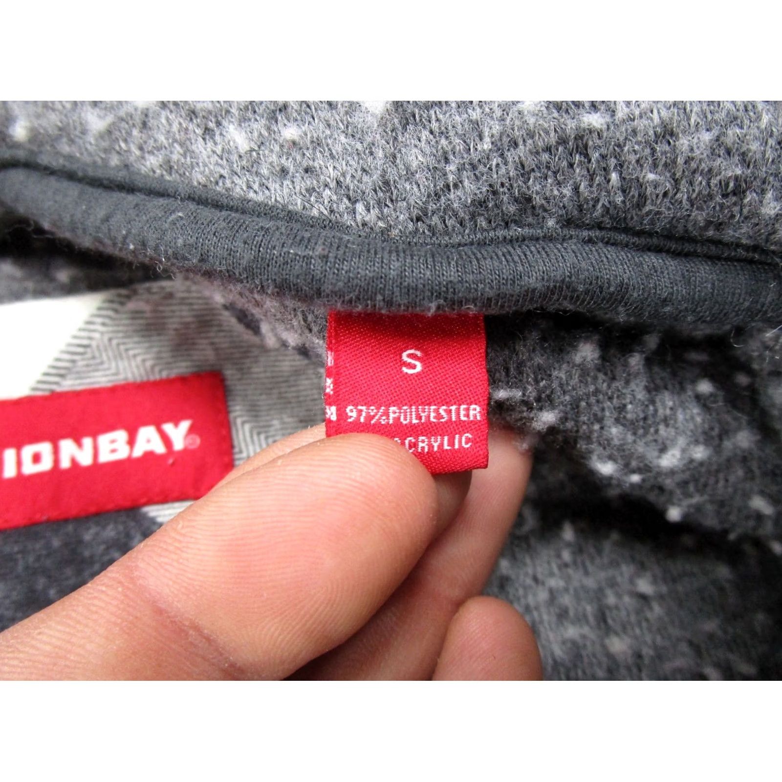 Vintage VINTAGE Union Bay Hoodie Sz S 1/4 Zip Fleece Pullover Gray 90s Skater Grunge Y2K Mens Size US S / EU 44-46 / 1 - 4 Thumbnail