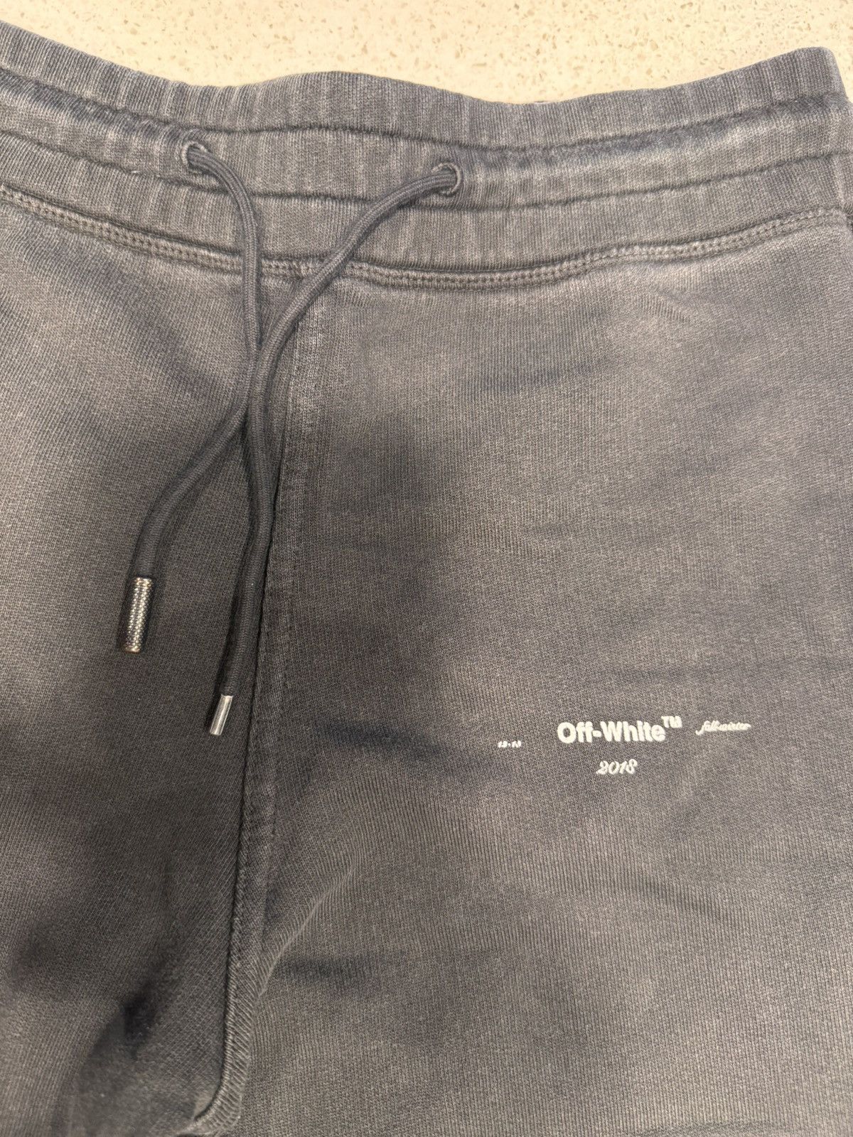 Off-White Off-White Sweatpants “Diagonals” Size US 28 / EU 44 - 3 Thumbnail