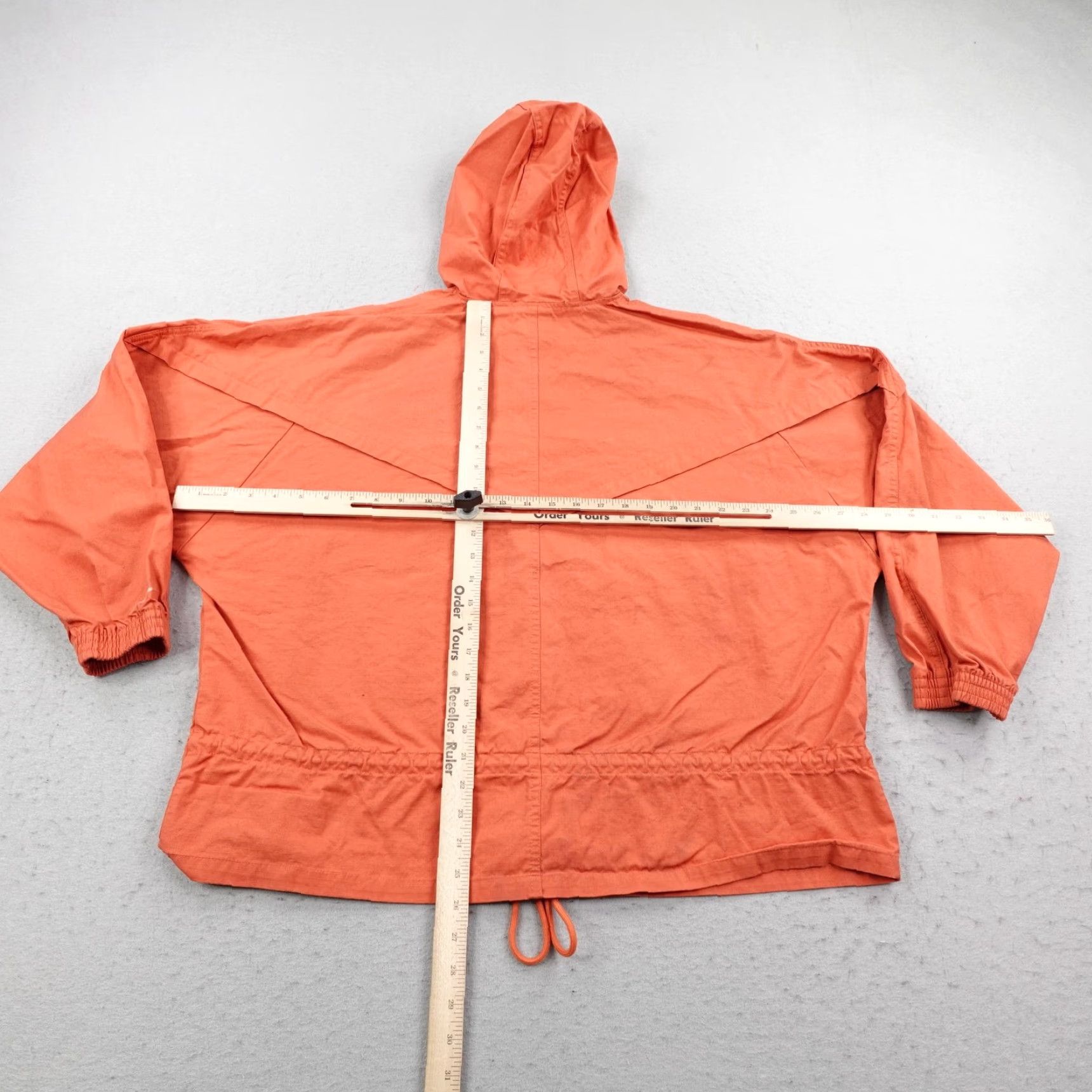 Nike Nike Jacket Womens Medium Orange Ripstop Icon Clash Full Zip Up Coat Utility Jacket Size M / US 6-8 / IT 42-44 - 7 Thumbnail