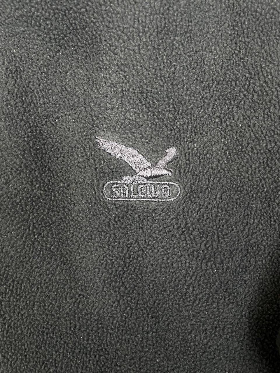 SALEWA Salewa Men Fleece Pullover Half Zip Regular Fit Dark Grey Size US XL / EU 56 / 4 - 4 Thumbnail