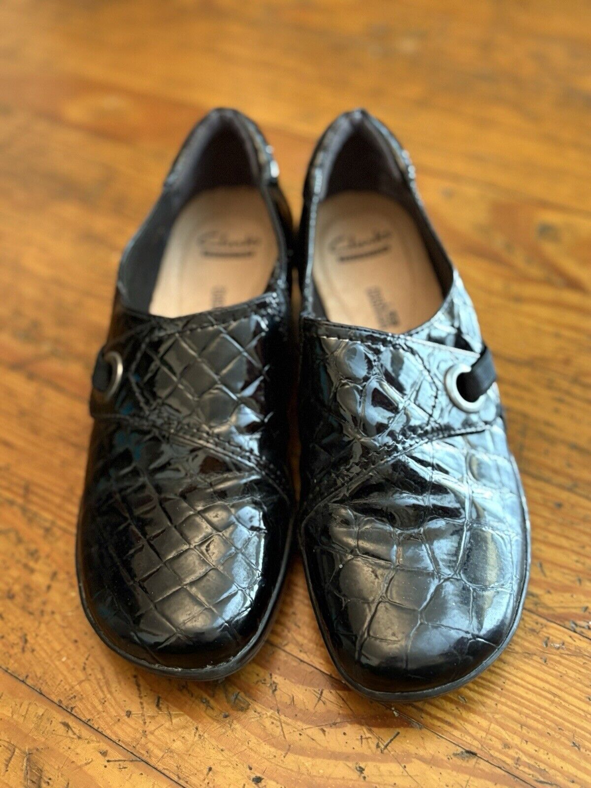 Other CLARKS May Carina Slip On Patent Crocodile US 7.5M Size US 7.5 / IT 37.5 - 7 Thumbnail