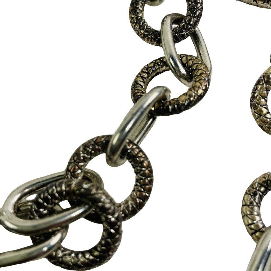 Other Belly Body Chain Link Belt One Size 40 in Lobster Clasps Vin Size ONE SIZE - 4 Thumbnail