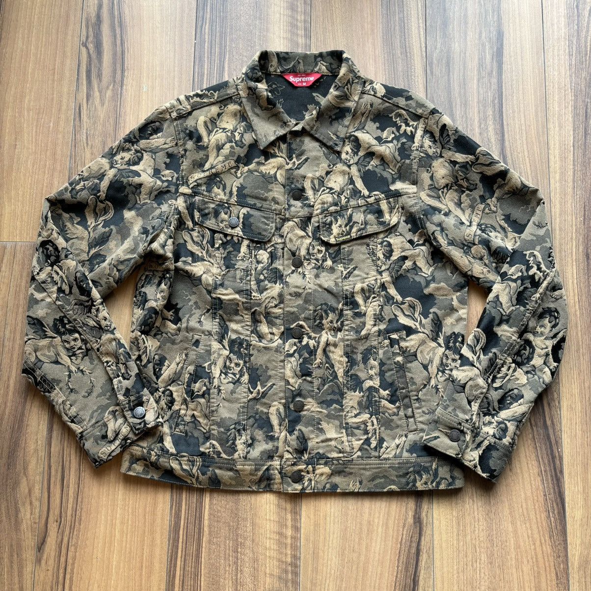 Supreme cherub trucker jacket on sale