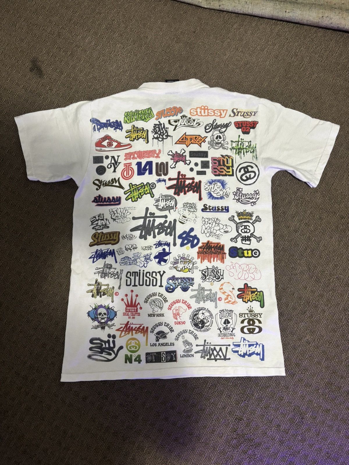Stussy × Vintage Stussy All Logo Size US S / EU 44-46 / 1 - 3 Thumbnail