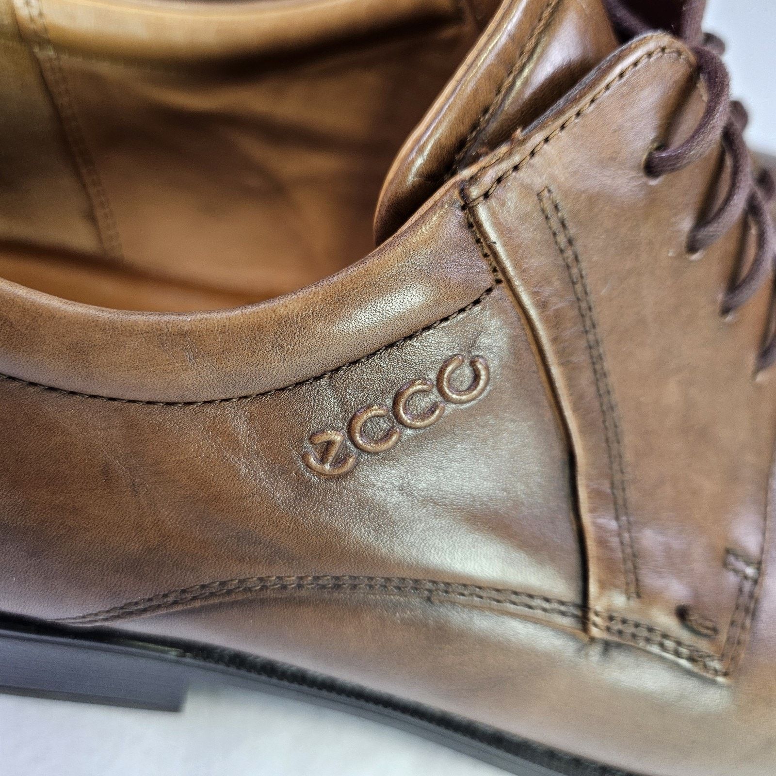Ecco ECCO Vitrus ll Oxford Leather Shos Size US 14 / EU 47 - 10 Thumbnail