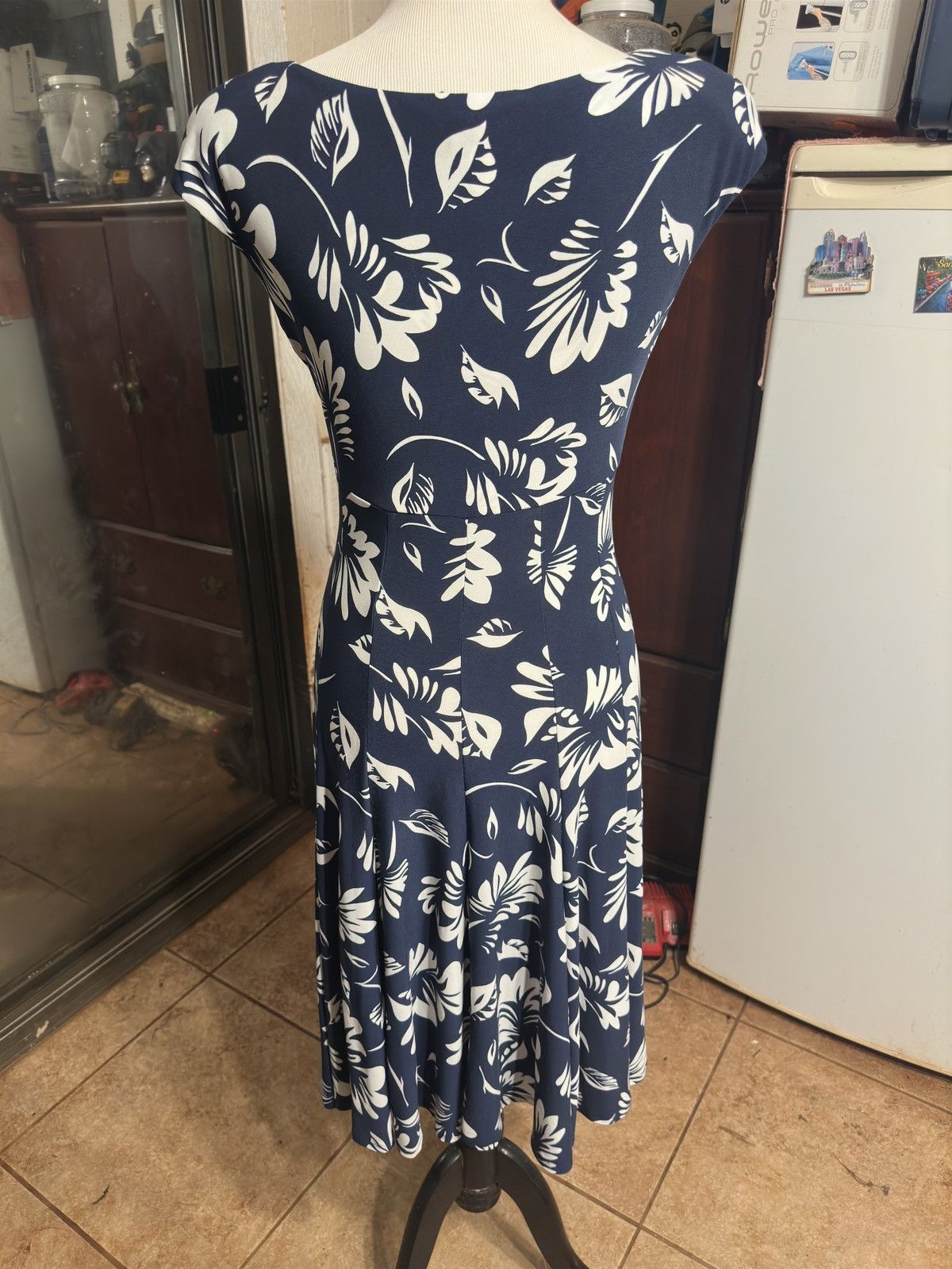 Ralph Lauren Ralph Lauren Lighthouse Wrap Dress Hawaiian Blue Women's 4 Size S / US 4 / IT 40 - 2 Thumbnail