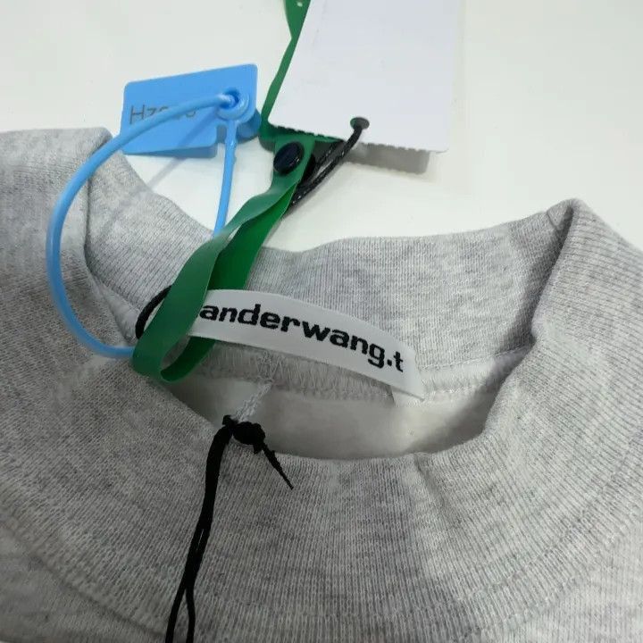 Alexander Wang Alexander Wang Gray Layered Logo Sweatshirt - Size XS / US 0-2 / IT 36-38 - 6 Thumbnail