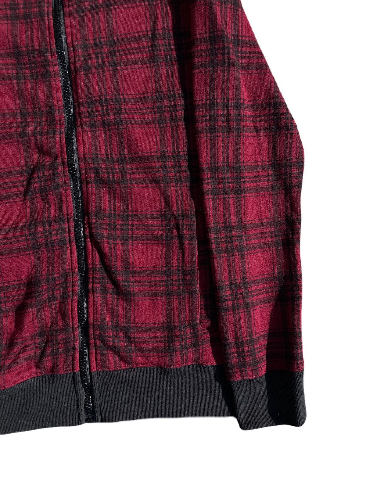If Six Was Nine 2000s Japanese archive Vkei Slim Plaid Zip-up Jacket Y2K Size US S / EU 44-46 / 1 - 6 Thumbnail