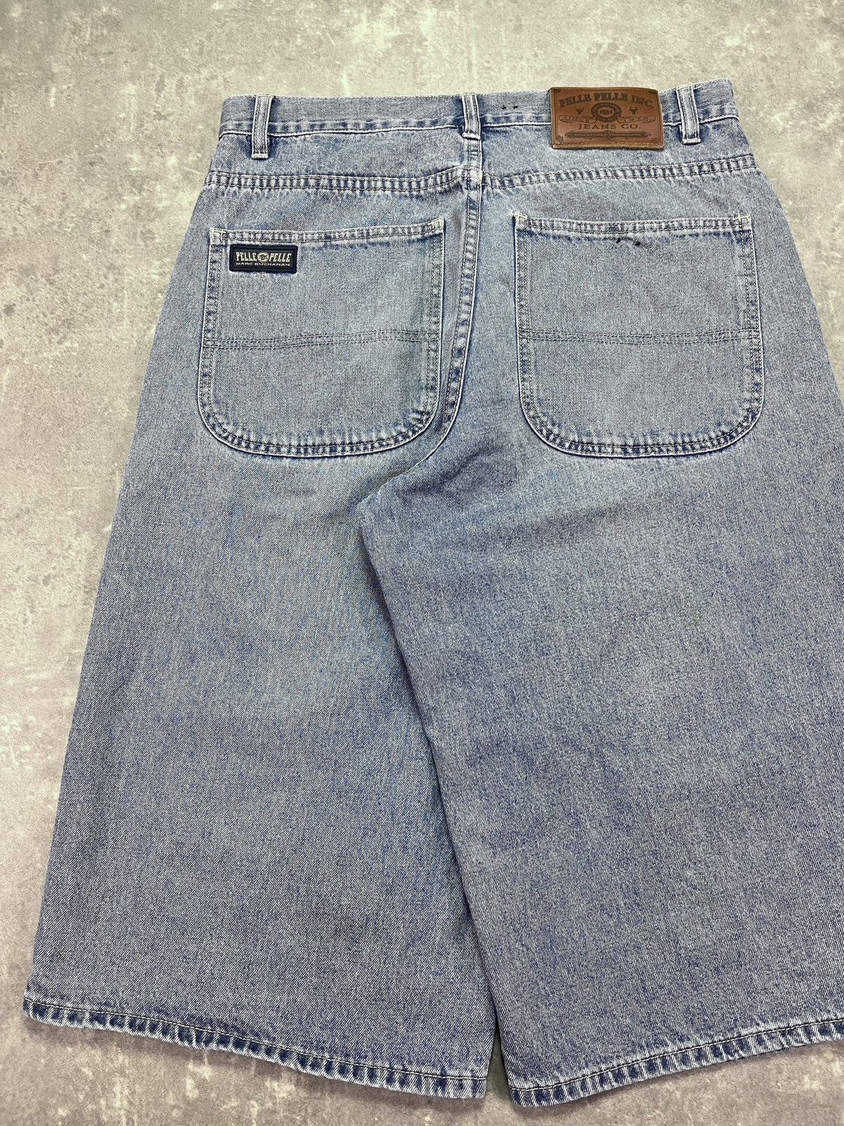 Pelle Pelle Pelle Pelle Marc Buchanan Long Logo Jorts Shorts 32 Size US 32 / EU 48 - 9 Thumbnail
