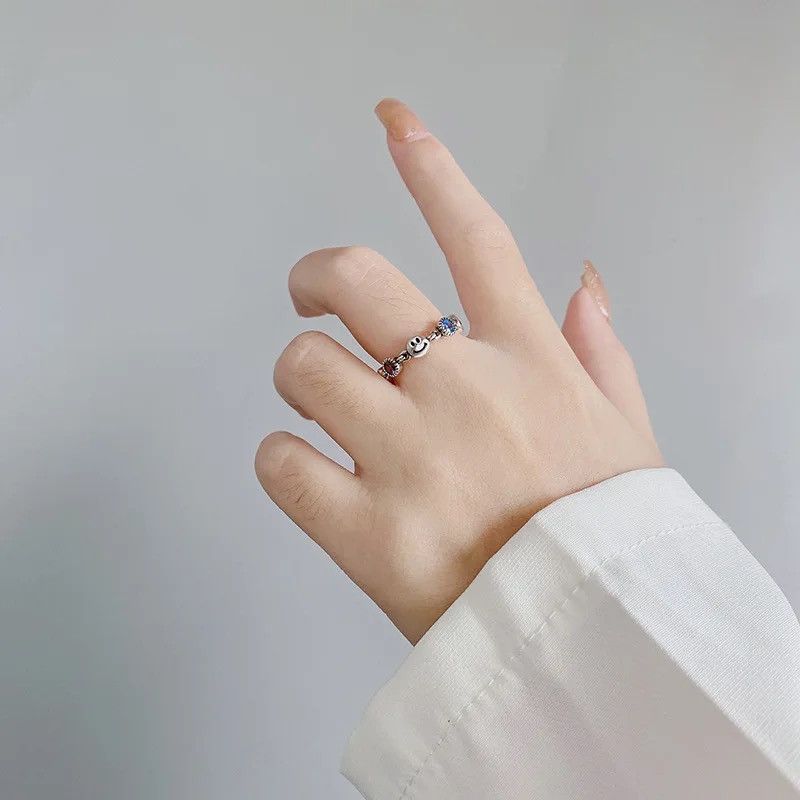 Jewelry Smile Face Rings Size ONE SIZE - 2 Thumbnail