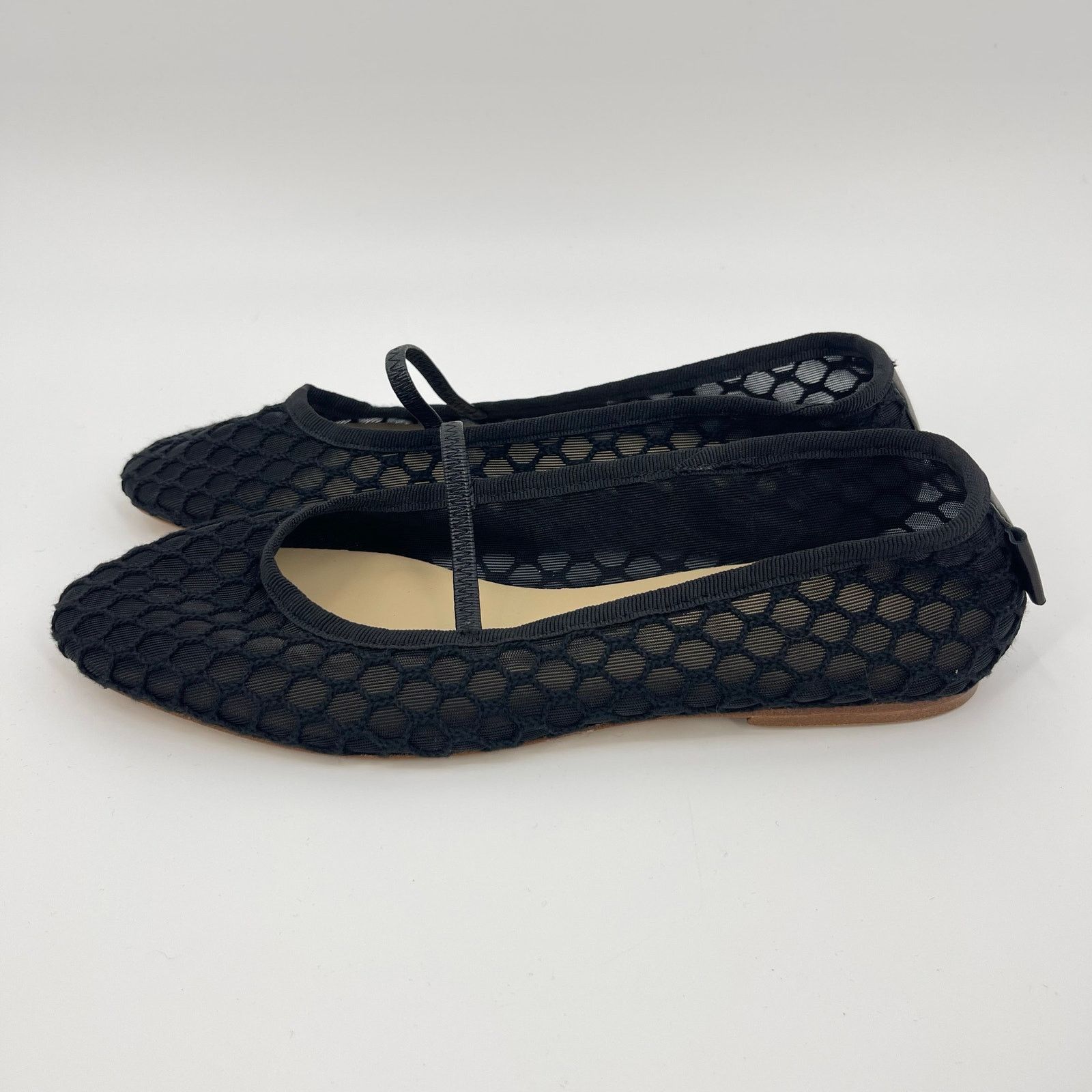 A.P.C. A.P.C. | Black Mesh Swan Ballet Mary Jane Flats 37 Size US 7 / IT 37 - 8 Thumbnail