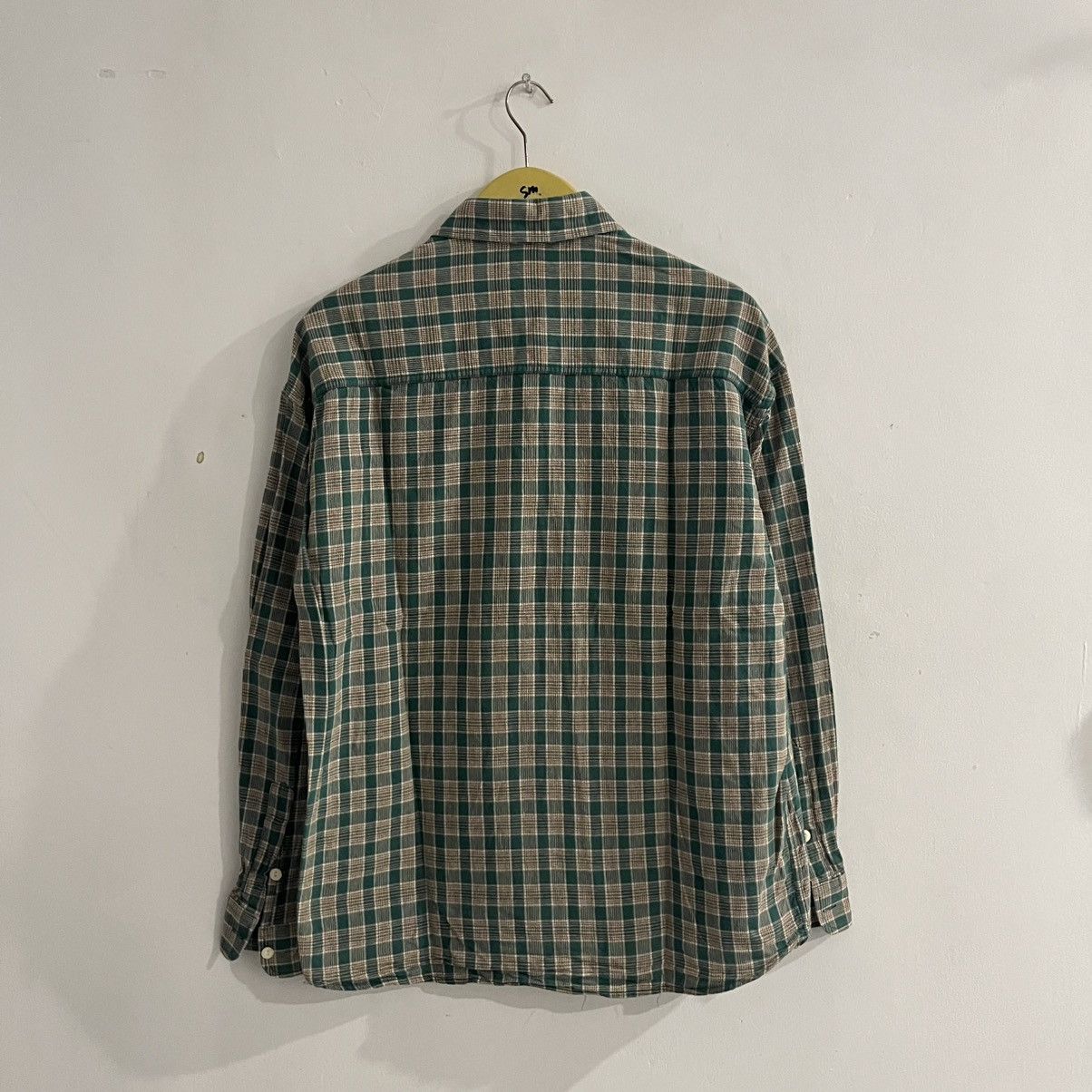 Japanese Brand Green Apple - Plaid Ls Button Up Size US L / EU 52-54 / 3 - 5 Thumbnail