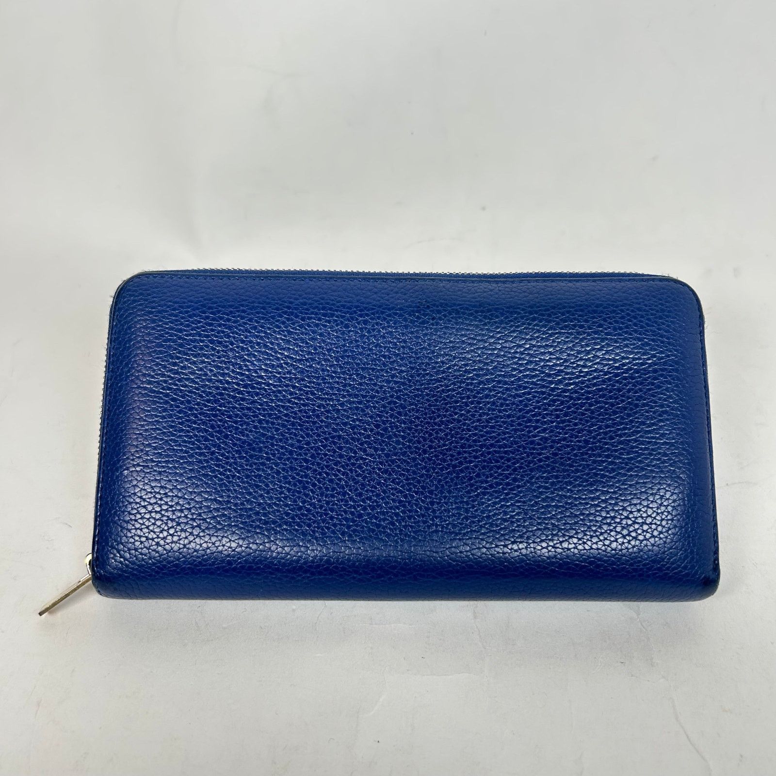 Celine Celine Blue Leather Continental Wallet Size ONE SIZE - 1 Thumbnail