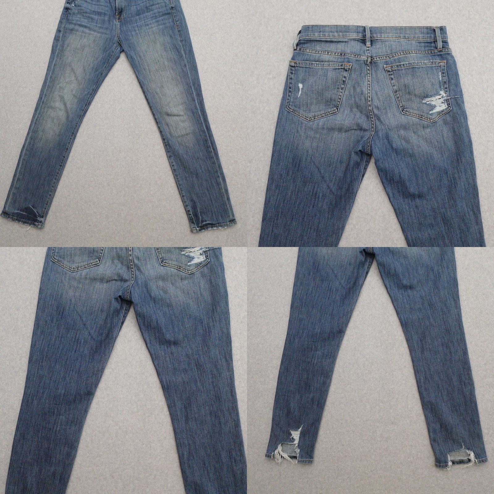 Frame FRAME Jeans 28x28 Blue Skinny Womens Relaxed Size 28" / US 6 / IT 42 - 9 Thumbnail