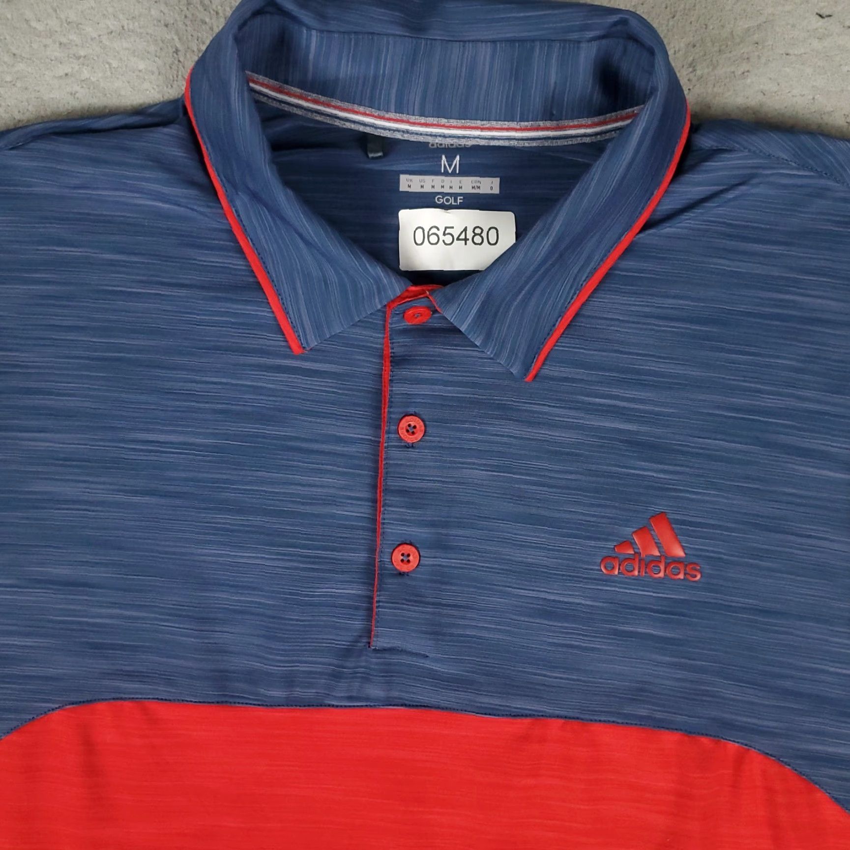 Adidas Adidas Polo Shirt Mens Medium Blue Red USA Golf Casual Short Sleeve Polo Shirt Shirt Mens Medium Red Adidas Polo Shirt Golf Casual Short Sleeve Size US M / EU 48-50 / 2 - 2 Thumbnail