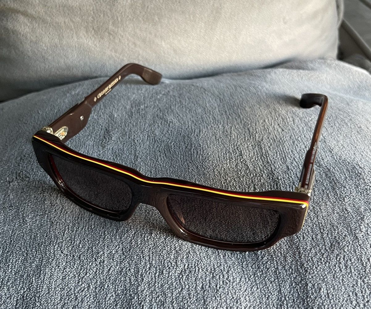 Chrome Hearts Chrome Hearts Sunglasses Brown Size ONE SIZE - 2 Thumbnail