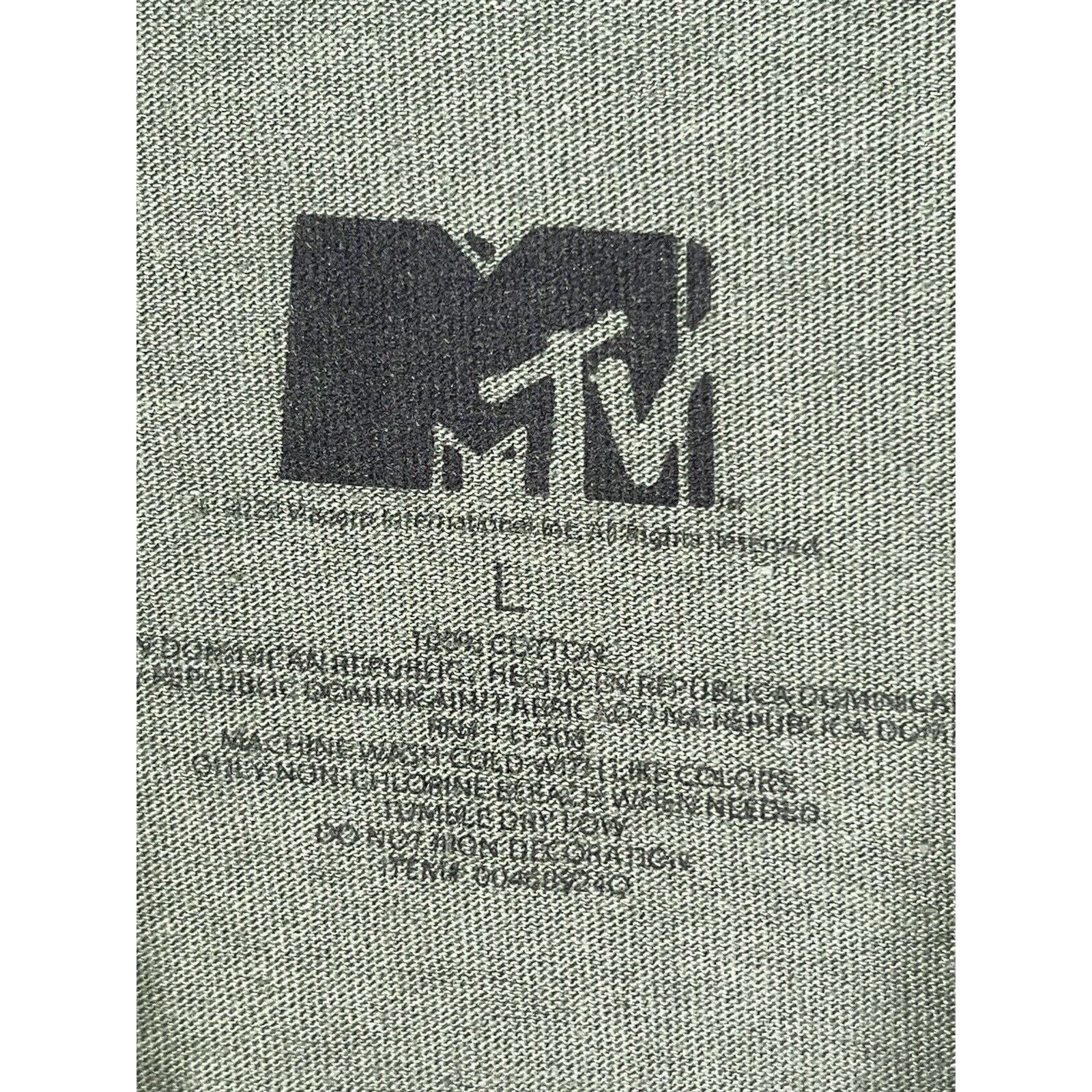 Mtv Vtg MTV 80s I Want My MTV Moonman VMA T-Shirt Size Large Size US L / EU 52-54 / 3 - 4 Thumbnail
